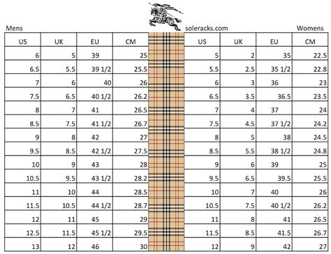 comment taille burberry|burberry size chart women's.